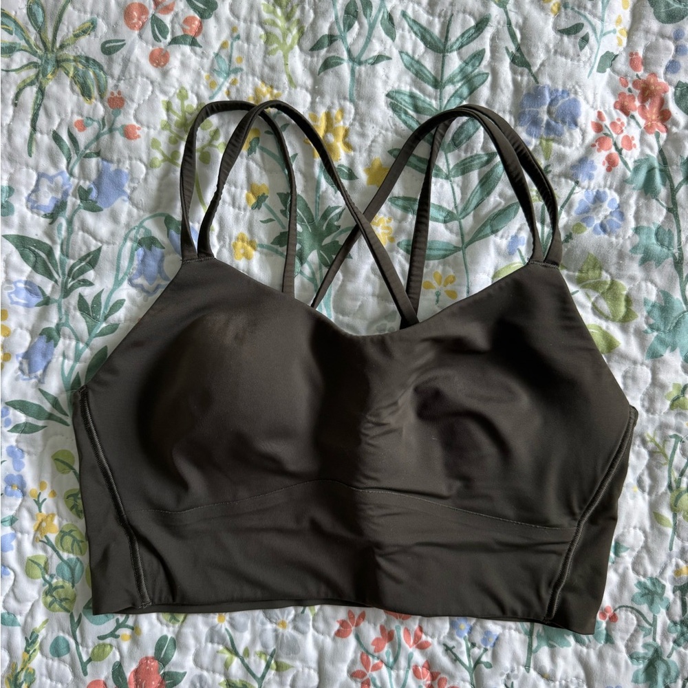 Lululemon Olive Green Sports Bra